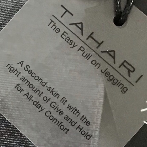 Tahari Front Seemed Pull On Jegging Pant, Size M - Picture 3 of 5